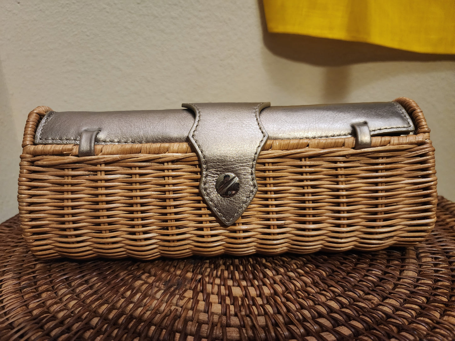 Michael Kors Wicker Clutch